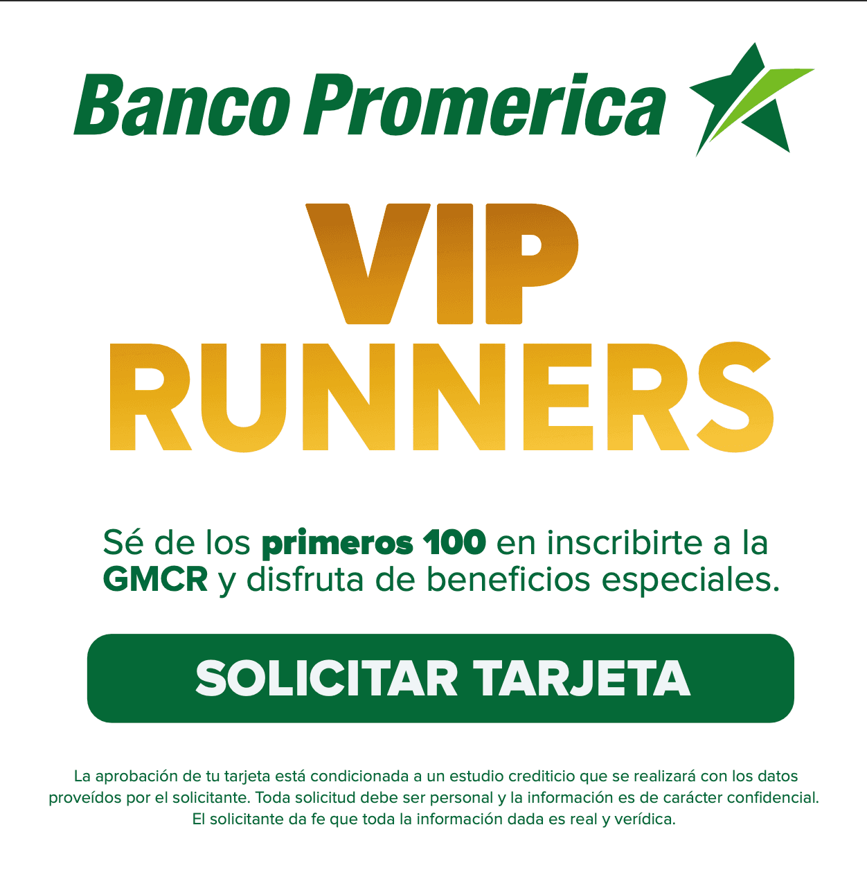Promerica: beneficios para participantes de la Gran Maratón Costa Rica